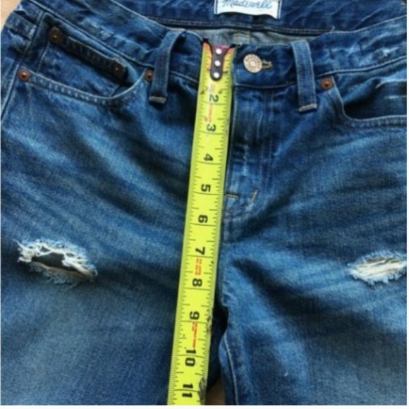 Madewell Distressed Boyfriend Jeans - Picture 10 of 13